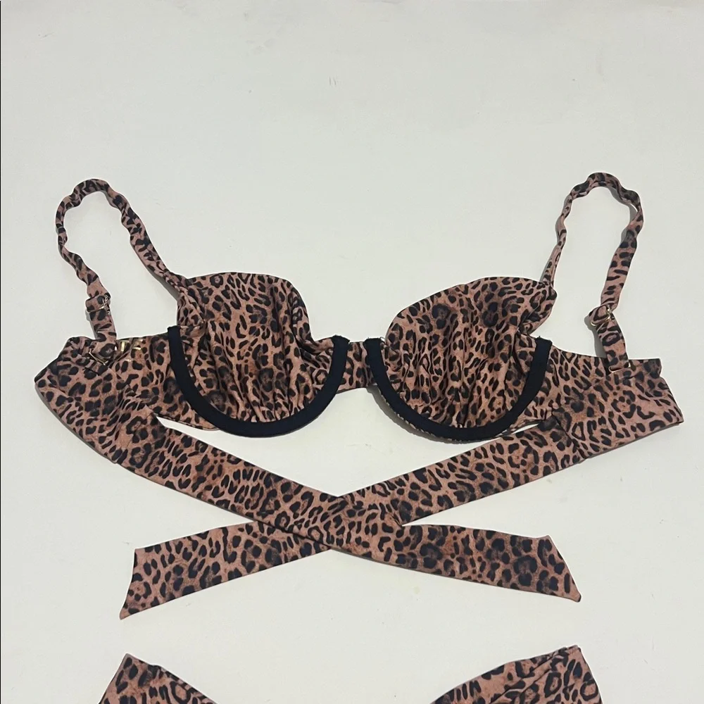 Skatie Leopard Print Bikini - Picture 13 of 16